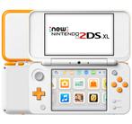 Nintendo New 2DS XL Console - Wit/Oranje, Zo goed als nieuw, Verzenden