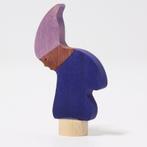 Grimms - Houten Steker dwerg-winter - Grimms, Nieuw