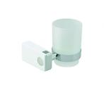 Wand Bekerhouder met Glazen Beker ND-Design, Caravans en Kamperen, Nieuw
