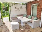 Steigerhout hoekbank loungeset loungebank tuinset Zomersale!, Verzenden, Hocker, Steigerhout, Nieuw