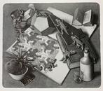 M.C. Escher (1898-1972) - after - Reptielen Reptiles 65 x 55, Antiek en Kunst