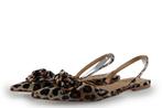 Poelman Slingbacks in maat 39 Panter | 10% korting, Kleding | Dames, Schoenen, Poelman, Overige kleuren, Verzenden, Zo goed als nieuw