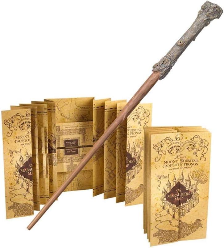Harry Potter Toverstaf en Marauders Map, Verzamelen, Harry Potter, Nieuw, Ophalen of Verzenden