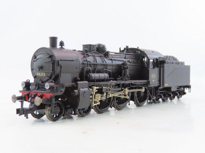 Fleischmann H0 - 4167 - Stoomlocomotief met tender (1) -, Hobby en Vrije tijd, Modeltreinen | H0