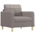 Fauteuil 60 cm stof taupe | Retourdeal 56% Korting, Huis en Inrichting, Fauteuils, Nieuw, 75 tot 100 cm, Ophalen of Verzenden