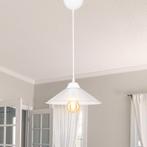 [lux.pro] Hanglamp Hereford E27 wit en transparant, Verzenden, Nieuw