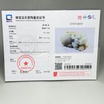 Gecertificeerde nephrietjade sculptuur - China - 21e eeuw