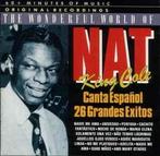 cd - Nat King Cole - Canta EspaÃ±ol / 26 Grandes Exitos, Verzenden, Zo goed als nieuw