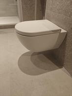 Wandcloset mat wit randloos hangend toilet - 0035, Doe-het-zelf en Verbouw, Ophalen, Nieuw, Toilet