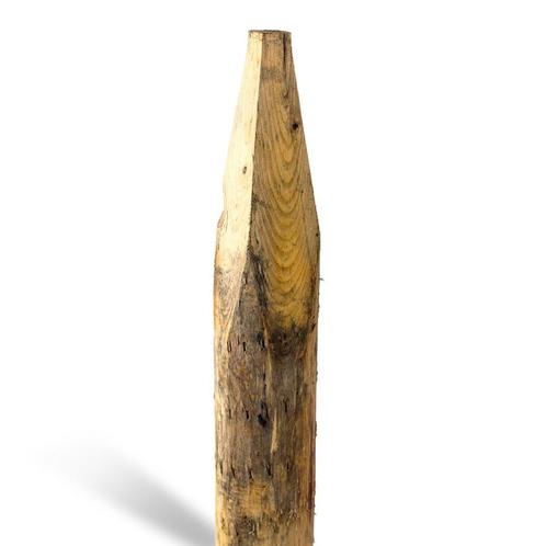 Kastanje paal Ø 15-17 mm | Geschild | Gepunt, Tuin en Terras, Palen, Balken en Planken, Palen, Nieuw, Verzenden