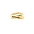 Vintage gouden ring (gouden sieraden, gouden dames ring), Sieraden, Tassen en Uiterlijk, Ringen, 18 tot 19, Gebruikt, Overige kleuren