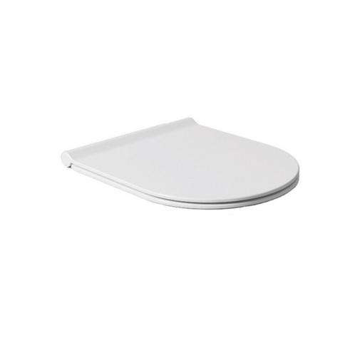 Toiletzitting Salenzi Form Slim Glans Wit, Doe-het-zelf en Verbouw, Sanitair, Overige typen, Nieuw, Ophalen of Verzenden