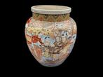 Vaas - Satsuma, Ceramica, Oro, Glazuur - Japan - Meiji