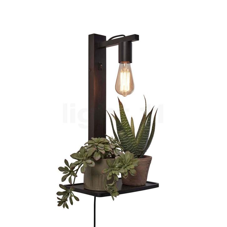 Good & Mojo Flores Wandlamp, zwart (Wandlampen, Verlichting), Huis en Inrichting, Lampen | Wandlampen, Nieuw, Verzenden