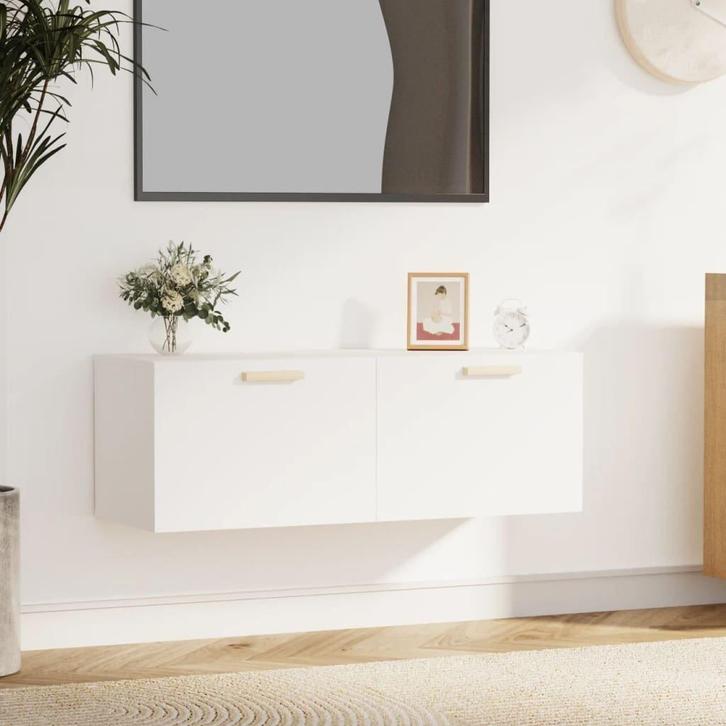 Wandkast 100cm | Retourdeal | 40% Korting, Huis en Inrichting, Kasten | Wandmeubels, 25 tot 50 cm, Met lade(s), Nieuw, Overige houtsoorten