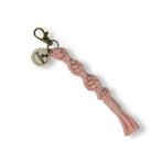 Macramé Sleutelhanger - Spiral Knots - Katoen - Macramé -, Ophalen of Verzenden, Nieuw, Overige typen