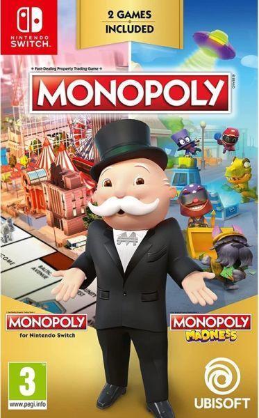 Switch Monopoly + Monopoly Madness, Spelcomputers en Games, Spelcomputers | Nintendo Switch, Zo goed als nieuw, Verzenden