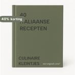 40 ITALIAANSE RECEPTEN 9789065906106 CULINAIRE KLEINTJES, Verzenden, Gelezen, CULINAIRE KLEINTJES