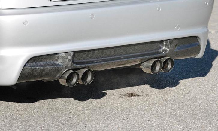 Rieger einddemper, M3-Look 4x90mm centrum Type 14 | 3-Serie, Auto-onderdelen, Uitlaatsystemen, Nieuw, BMW, Verzenden