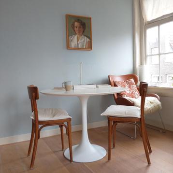 KORTING: �150 EXTRA | Tulpentafels | Wit | Marmer