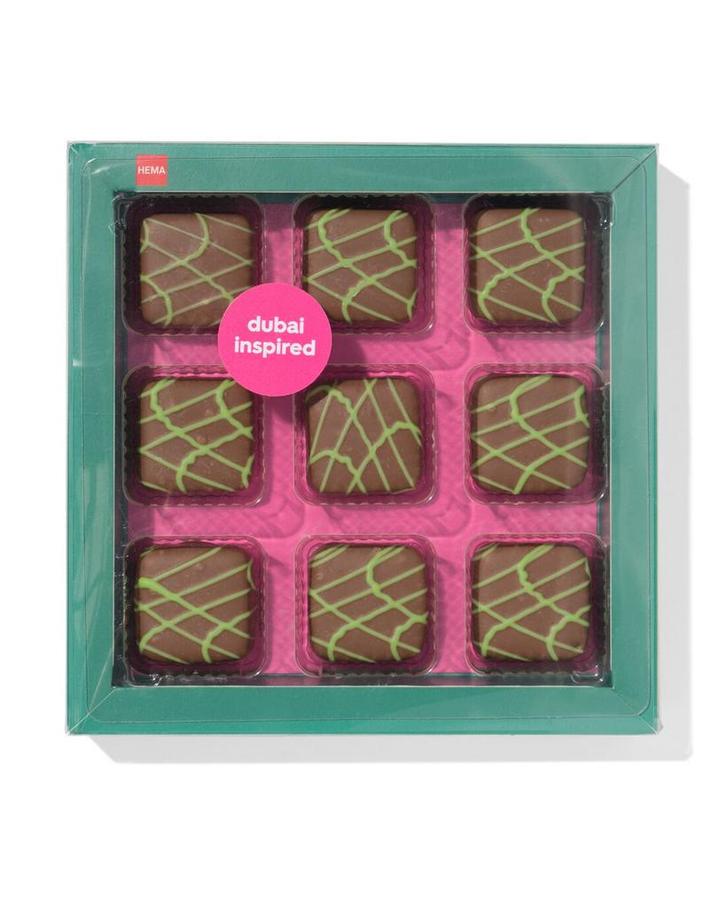 HEMA Melkchocolade bonbon pistache 135g, Diversen, Sinterklaas, Nieuw, Verzenden