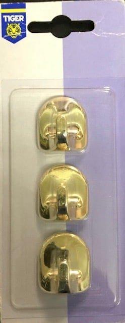 Tiger - Tiger Haak Roma Small Goud (3 Stuks), Huis en Inrichting, Badkamer | Badtextiel en Accessoires, Nieuw, Ophalen of Verzenden