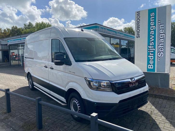 MAN TGE 35 3.140 E6 | Airco | 3.0T Trekhaak | NAP | Sidebars, Auto's, Bestelauto's, Lease, Handgeschakeld, Wit, Financial lease