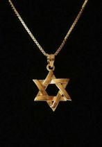 Davidster hangertje, mooi klassiek hangertje gevlochten g..., Sieraden, Tassen en Uiterlijk, Kettinghangers, Verzenden, Nieuw