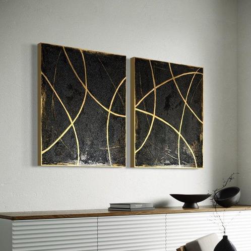 Natalie Ulmann - Golden Ways 2 - Teile Set, Antiek en Kunst, Kunst | Schilderijen | Modern