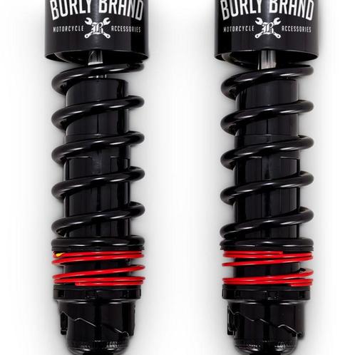 Burly Brand FLH Slammer Shocks - Black - B28-1204B, Auto-onderdelen, Ophanging en Onderstel, Ophalen of Verzenden