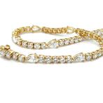 Armband - 14 karaat Geel goud - 4.84ct. tw. Diamant, Nieuw