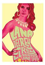 Posters - Poster Lana del Rey - Theater, Zo goed als nieuw, Verzenden