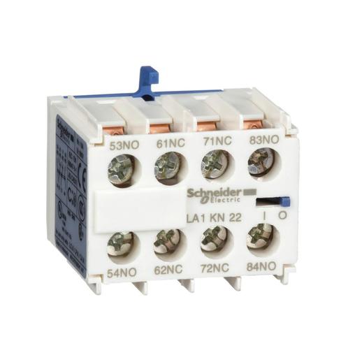 Schneider Electric TeSys Hulpcontactblok - LA1KN22, Doe-het-zelf en Verbouw, Elektra en Kabels, Overige typen, Nieuw, Verzenden