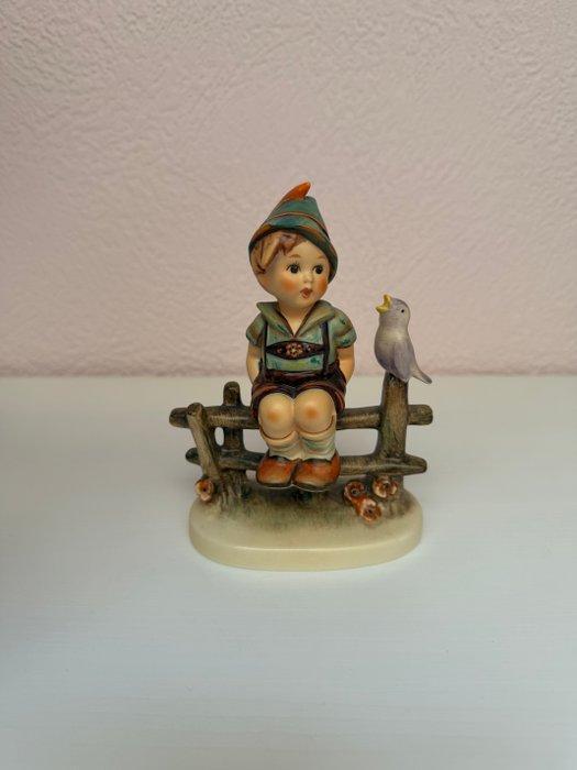 Hummel - M.I. Hummel - Figuur - Knabe mit Vogel - TMK6 -, Antiek en Kunst, Curiosa en Brocante