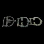 Oud-Romeins Brons Belt buckle, Lot van 3 - 4 cm (Zonder, Sieraden, Tassen en Uiterlijk, Antieke sieraden