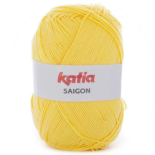 Katia Saigon - 11 citroengeel - Acryl Garen, Hobby en Vrije tijd, Breien en Haken, Ophalen of Verzenden