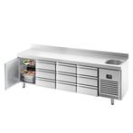 GGM Gastro | Koelwerkbank Premium PLUS - 2452x700mm - met 1, Verzenden, Nieuw in verpakking