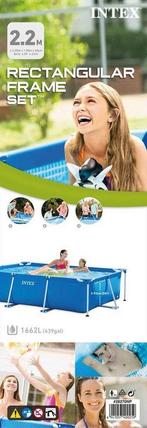 Intex Zwembad  Frame Pool  220 x 150 x 60 cm  Inclusief, Verzenden, 200 tot 300 cm, 80 tot 120 cm, Nieuw