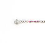 Zonder Minimumprijs - Armband - 18 karaat Witgoud Robijn -, Sieraden, Tassen en Uiterlijk, Armbanden, Nieuw