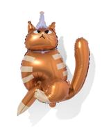 HEMA 3D folieballon kat 65 cm, Hobby en Vrije tijd, Feestartikelen, Verzenden, Nieuw