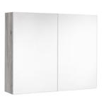 Spiegelkast Allibert Look Stopcontact VDE 80x65x18 cm Eik