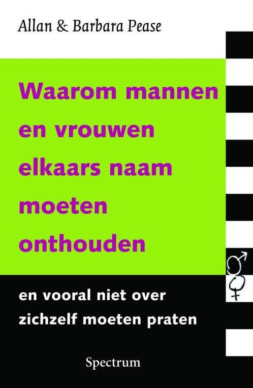 Waarom mannen en vrouwen elkaars naam moeten onthouden en, Boeken, Psychologie, Zo goed als nieuw, Verzenden