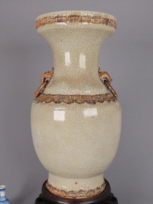 Vaas - Porselein - China - Qing Dynastie (1644-1911) - Grote, Antiek en Kunst, Antiek | Overige Antiek