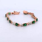 Zonder minimumprijs - Armband - 9 kt. Roségoud, Zilver -, Nieuw