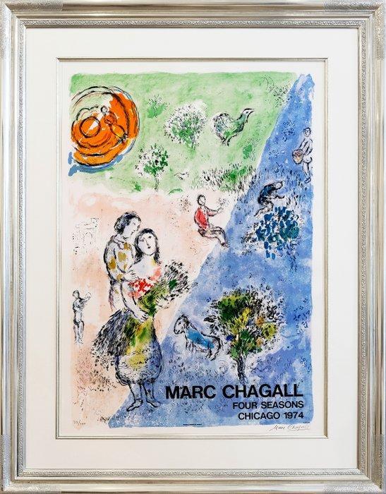 Marc Chagall (1887-1985) - Four Seasons, Antiek en Kunst, Antiek | Overige Antiek