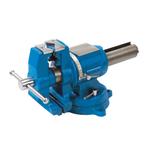 Silverline bankschroef - nodulair gietijzer - 360 graden..., Ophalen of Verzenden, Nieuw