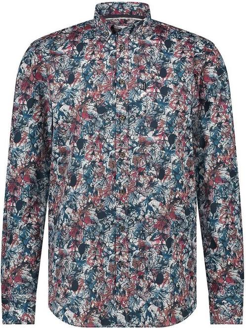 State Of Art Overhemd Print Multicolour maat M Heren, Kleding | Heren, Overhemden, Nieuw, Verzenden