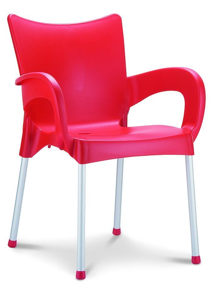 Designstoel Rome - Rood, Huis en Inrichting, Stoelen, Ophalen of Verzenden