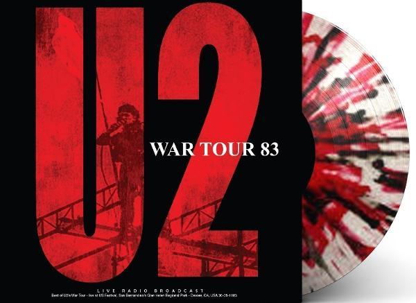 U2 - War Tour 83 - Splatter Vinyl - LP, Cd's en Dvd's, Vinyl | Overige Vinyl, Ophalen of Verzenden