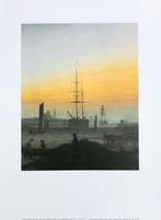 Caspar David Friedrich - Der Greifswalder Hafen - Artprint -